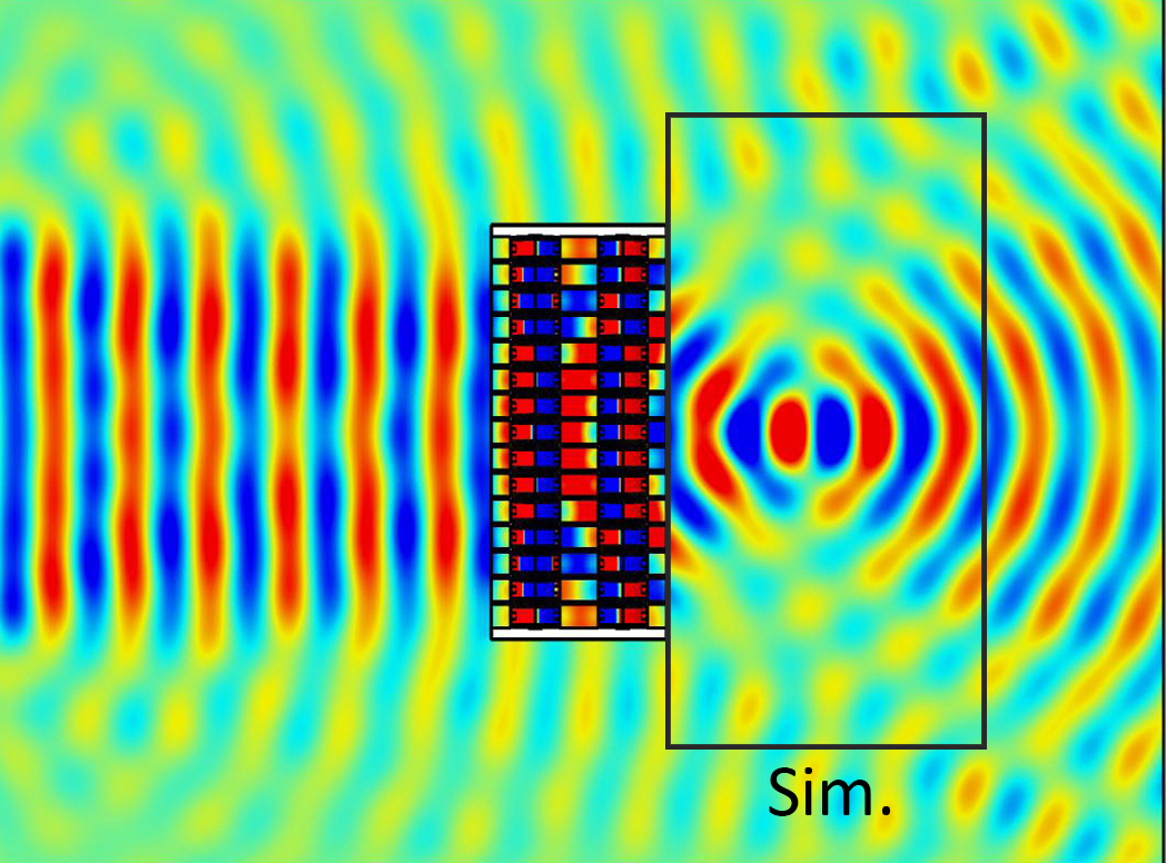 Concept de métastructure acoustique Janu