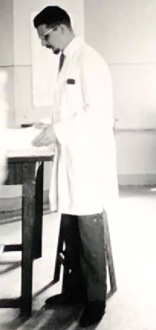 Christian Janot Assistant de TD en 1964