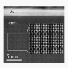 Image de microscopie électronique d’un alliage d’Heusler CoMnSi