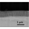 Anodic film formed on an aluminium substrate by polarisation at 50 V in phosphoric acid